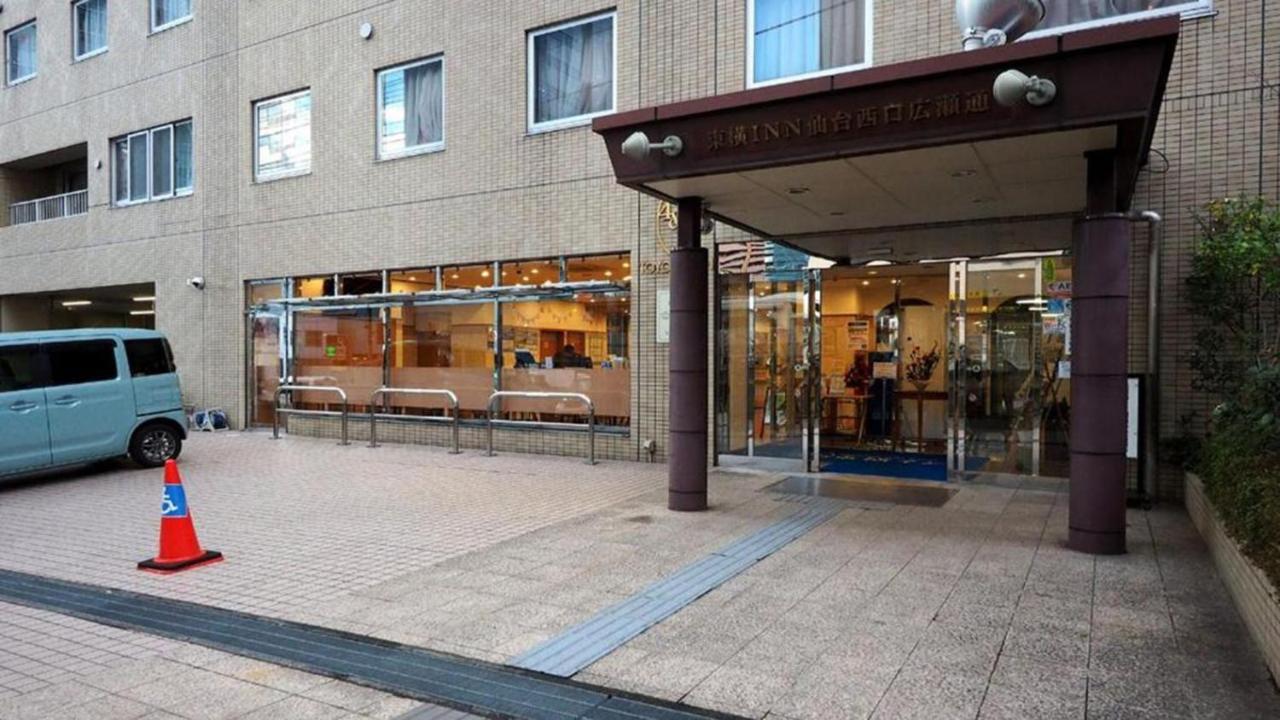 Toyoko Inn Sendai Nishi-Guchi Hirose-Dori Exteriör bild